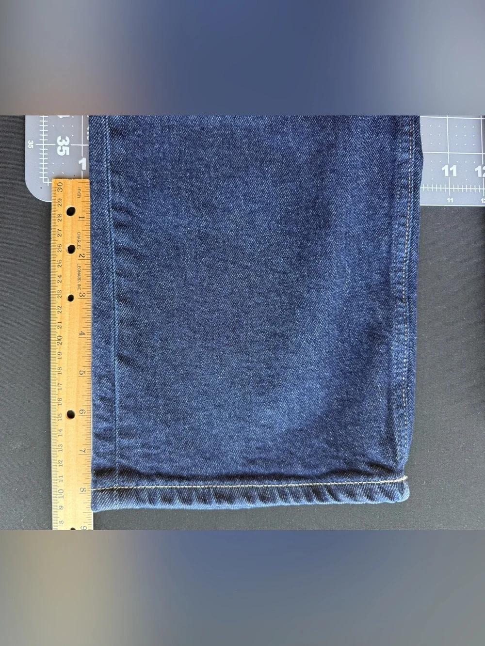 Banana Republic Authentic Straight Jeans * Dark Rinse * 34x32 * 99% Cotton NWOT